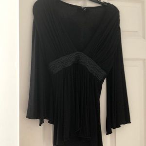 Black Sky top leather center